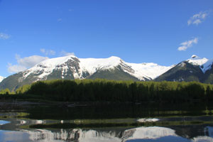 View of the Wild Skeena River